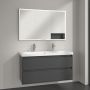 Szafka 120x16.8x75 cm z lustrem grafitowa A48212VR Villeroy & Boch My View+ zdj.9