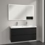 Szafka 130x16.8x75 cm z lustrem czarna A48213VL Villeroy & Boch My View+ zdj.13