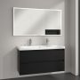 Szafka 140x16.8x75 cm z lustrem czarna A48214VL Villeroy & Boch My View+ zdj.13