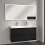 Szafka 160x16.8x75 cm z lustrem czarna A48216VL Villeroy & Boch My View+ zdj.13