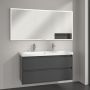 Szafka 160x16.8x75 cm z lustrem grafitowa A48216VR Villeroy & Boch My View+ zdj.13