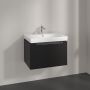 Szafka 63.7x45.4x42 cm podumywalkowa wisząca czarna A68810VL Villeroy & Boch Subway 2.0 zdj.6