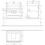 Szafka 57.8x45.2x51.4 cm podumywalkowa wisząca biały A88900B4 Villeroy & Boch Avento zdj.2