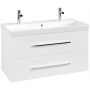 Szafka 98x45.2x51.4 cm podumywalkowa wisząca biała A89200VE Villeroy & Boch Avento zdj.1