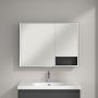 Szafka 100x16.8x75 cm z lustrem grafitowa B48110VR Villeroy & Boch My View+ zdj.12