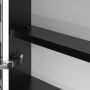 Szafka 75x16.8x140 cm z lustrem czarna B4811400 Villeroy & Boch My View+ zdj.6
