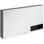 Szafka 75x16.8x140 cm z lustrem czarna B4811400 Villeroy & Boch My View+ zdj.1