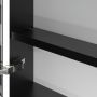 Szafka 75x16.8x140 cm z lustrem biała-czarna B48114VF Villeroy & Boch My View+ zdj.6