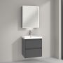Szafka 60x16.8x75 cm z lustrem grafitowa B4816LVR Villeroy & Boch My View+ zdj.13