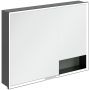 Szafka 100x16.8x75 cm z lustrem zielona B48210AF Villeroy & Boch My View+ zdj.1