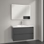 Szafka 100x16.8x75 cm z lustrem grafitowa B48210VR Villeroy & Boch My View+ zdj.9