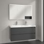Szafka 120x16.8x75 cm z lustrem grafitowa B48212VR Villeroy & Boch My View+ zdj.9