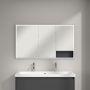 Szafka 130x16.8x75 cm z lustrem grafitowa B48213VR Villeroy & Boch My View+ zdj.8