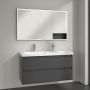 Szafka 130x16.8x75 cm z lustrem grafitowa B48213VR Villeroy & Boch My View+ zdj.9