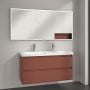 Szafka 160x16.8x75 cm z lustrem czerwona B48216AH Villeroy & Boch My View+ zdj.8