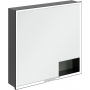 Szafka 80x16.8x75 cm z lustrem zielona B48280AF Villeroy & Boch My View+ zdj.1