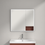 Szafka 80x16.8x75 cm z lustrem czerwona B48280AH Villeroy & Boch My View+ zdj.7