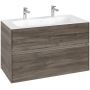 Szafka 99.6x49.8x60.3 cm podumywalkowa wisząca C139B0RK Villeroy & Boch Collaro zdj.2