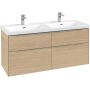 Szafka wisząca podumywalkowa 127.2x46.2 cm C568L0VJ Villeroy & Boch Subway 3.0 zdj.1