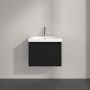 Szafka 57.2x43.9x43.6 cm podumywalkowa wisząca czarna C78400VL Villeroy & Boch Skyla zdj.7