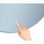 Lustro 50x50 cm okrągłe z oświetleniem 5905951180212 Venti Koło Led zdj.2