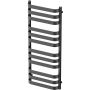 Grzejnik łazienkowy drabinkowy 126.5x53 cm czarny 5904194693220 LaVita Scala zdj.1