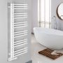 Grzejnik łazienkowy drabinkowy 114x45 cm biały PS411 Aqualine Poseidon zdj.6