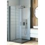 Drzwi prysznicowe 90 cm składane do wnęki 21201300 Oltens Hallan zdj.4