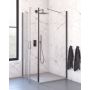 Drzwi prysznicowe 80 cm uchylne do wnęki 21203300 Oltens Verdal zdj.5