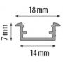 Profil do taśmy LED 863509 Cezar zdj.2