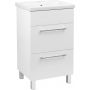 Umywalka z szafką 51 cm białą AFBUI51127 Astor Sol zdj.1