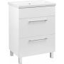 Umywalka z szafką 61 cm białą AFBUI61127 Astor Sol zdj.1