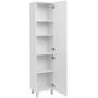 Szafka 40x33x183 cm boczna stojąca biała AFBUS24077 Astor Sol zdj.2