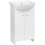 Umywalka z szafką 79 cm białą AMPIK45027 Astor Pik zdj.2