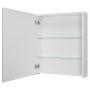 Szafka 50x13.8x60 cm z lustrem biała AMMSL50307 Astor Ida zdj.3