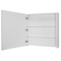 Szafka 60x13.8x60 cm z lustrem biała AMMSL60307 Astor Ida zdj.3