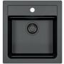 Zlewozmywak granitowy 50x47 cm czarny 1148161 Alveus Atrox zdj.1