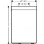 Kosz na śmieci 5 l biały 42872700 Axor Universal Circular zdj.2