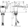 Axor MyEdition 47212670 bateria bidetowa stojąca czarna zdj.2