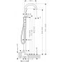 Axor One 48440670 bateria wannowa wolnostojąca czarny zdj.2