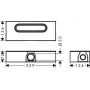 Zestaw montażowy 01005180 Axor uBox universal zdj.2