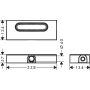 Zestaw montażowy 01006180 Axor uBox universal zdj.2