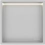 Półka wnękowa 30 cm stal B01010101091 Balneo Wall Box LED Inox zdj.1