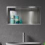 Półka wnękowa 60 cm stal OBIN3 Balneo Wall-Box One Inox zdj.4