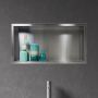 Półka wnękowa 60 cm stal OBIN4 Balneo Wall-Box One Inox zdj.4