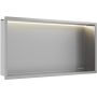 Półka wnękowa 60 cm B01010101092 Balneo Wall Box LED Inox zdj.4