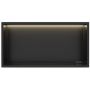 Półka wnękowa 60 cm czarna B01010201092 Balneo Wall Box zdj.1