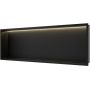 Półka wnękowa 90 cm czarna B01010201093 Balneo Wall Box zdj.3