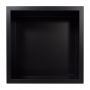 Półka wnękowa 30 cm czarna OBBL1 Balneo Wall-Box One Black zdj.1