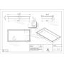 Półka wnękowa 90 cm miedziana OBCO5 Balneo Wall-Box One Copper/Miedź zdj.2